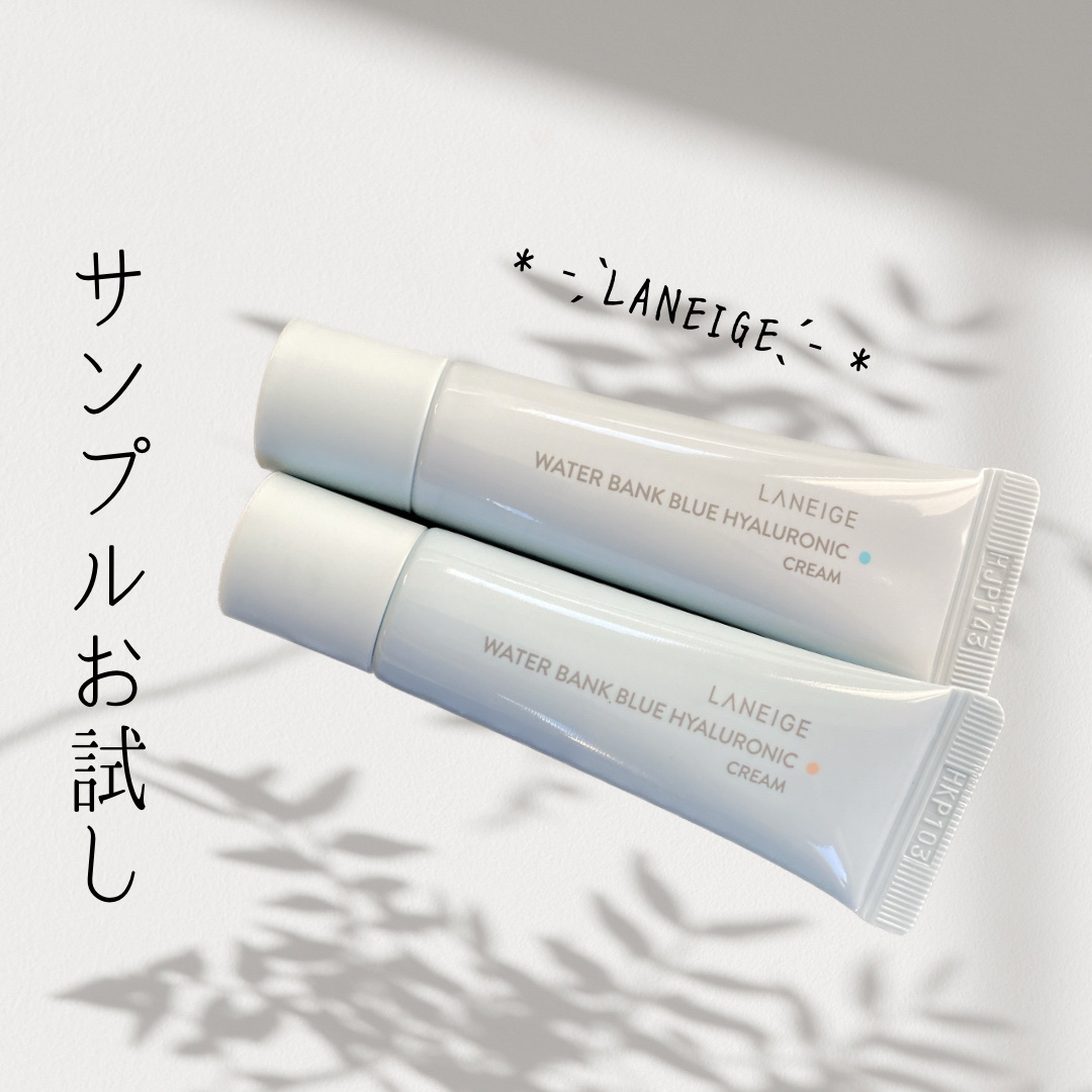 ウォーターバンク クリーム (乾燥肌用)/LANEIGE/フェイスクリームを使ったクチコミ（1枚目）
