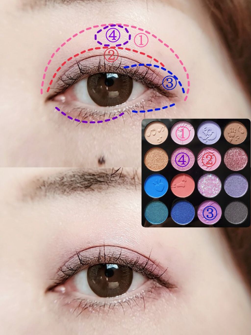 イメージ「マヤ」 アイシャドウパレット/ZEESEA/アイシャドウパレットを使ったクチコミ(3枚目)