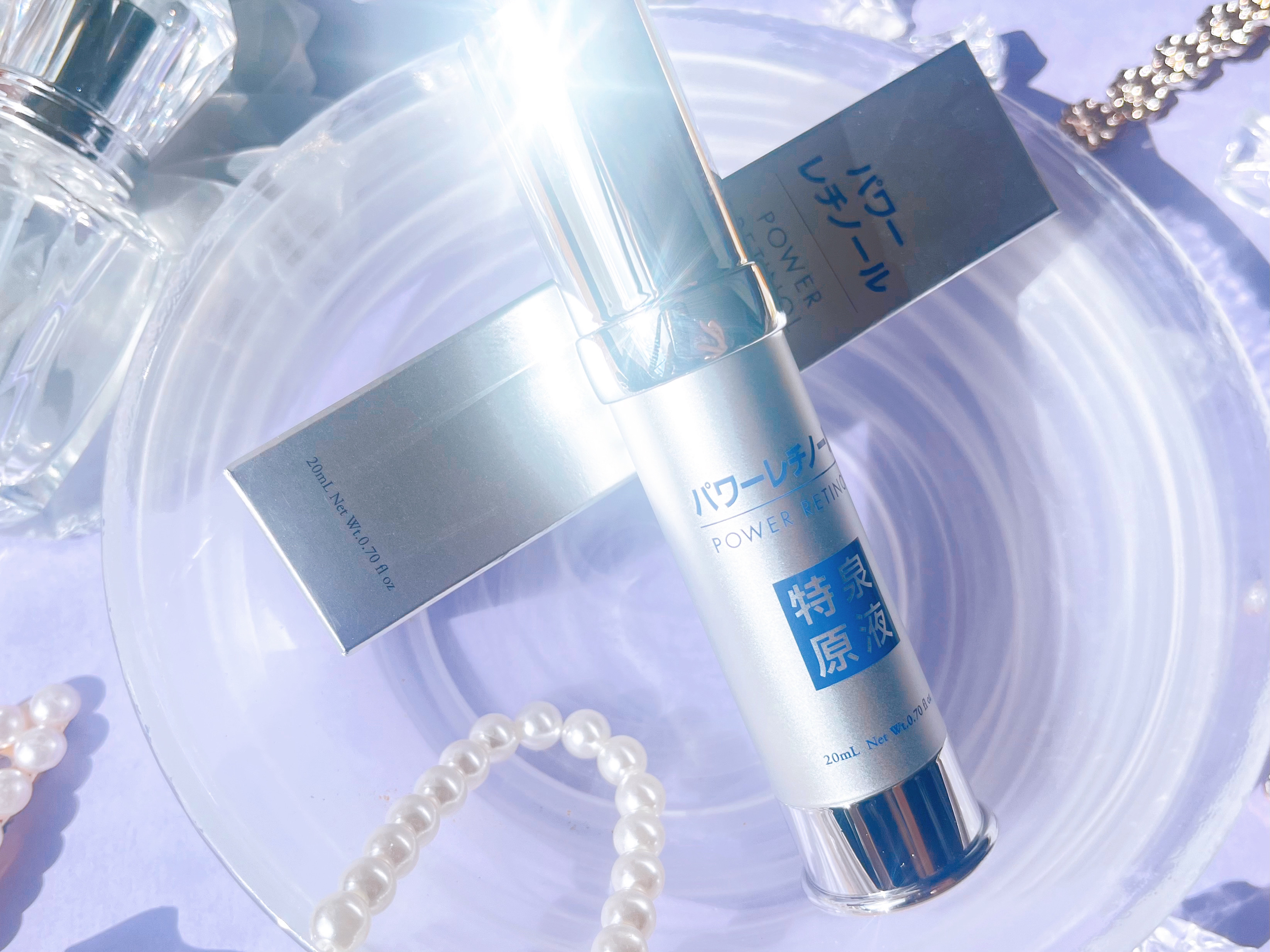 パワーレチノール原液美容液/特泉原液/美容液を使ったクチコミ（2枚目）