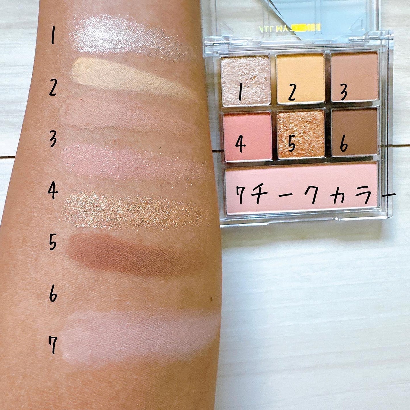 トゥルービューティ パレット/all my things/マルチパレットを使ったクチコミ(4枚目)