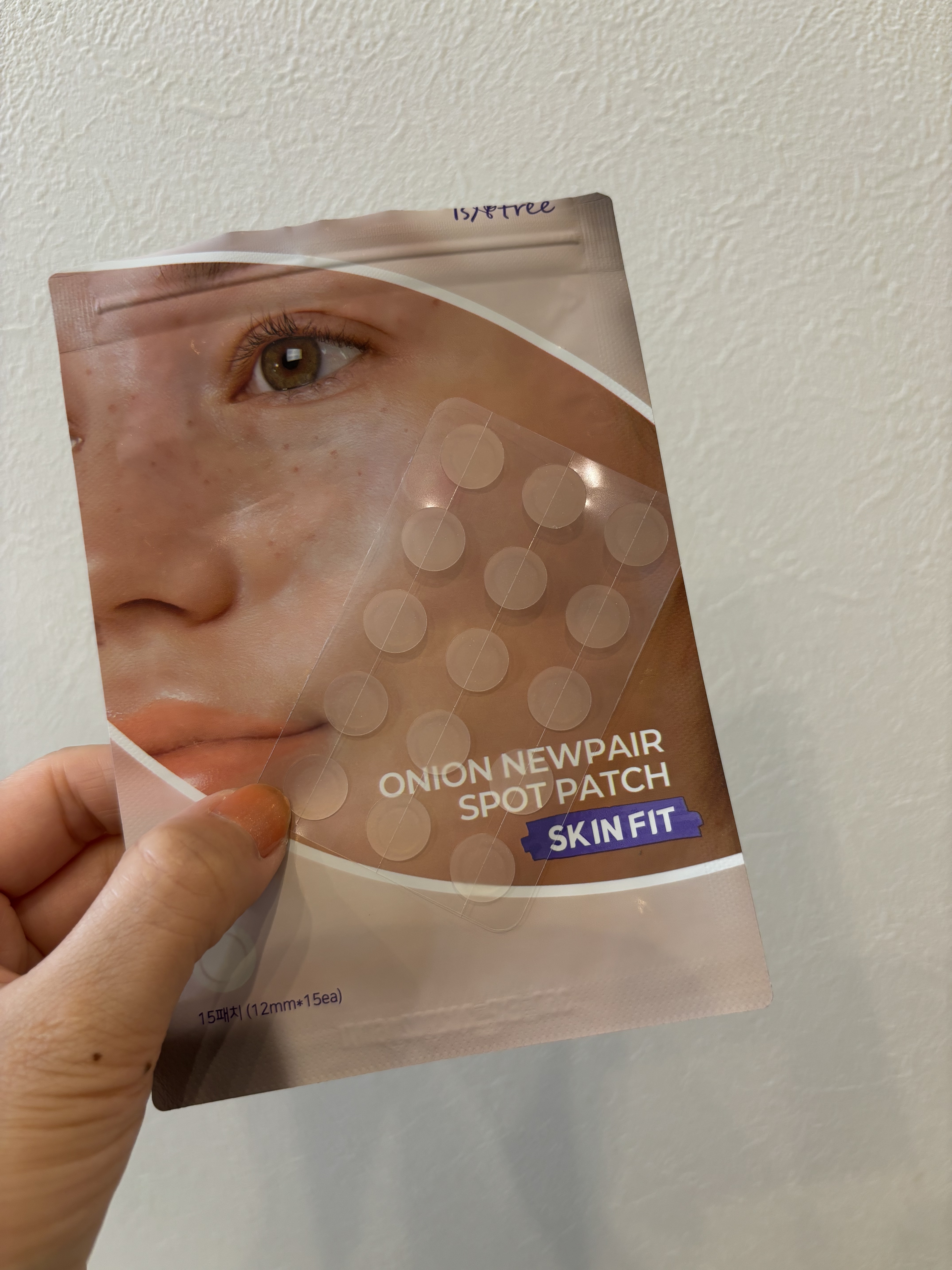 オニオン ニューペア スポットパッチ ベーシック/Isntree/にきびパッチを使ったクチコミ（2枚目）