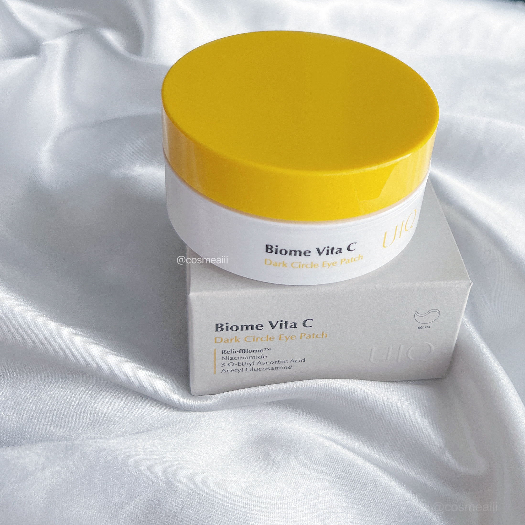 バイオームビタC黒クマアイパッチ/UIQ/シートマスク・パックを使ったクチコミ（2枚目）