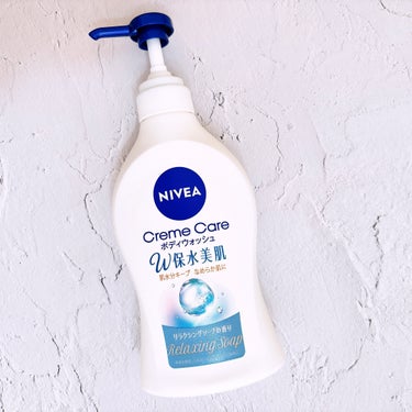 #PR #ニベア

『NIVEA Creme Care ニベア クリームケア
ボディウォッシュW保水美肌* 
 〜リラクシングソープの香り〜』
〈全身洗浄料〉ポンプ 470mL
リラクシングソープの香り