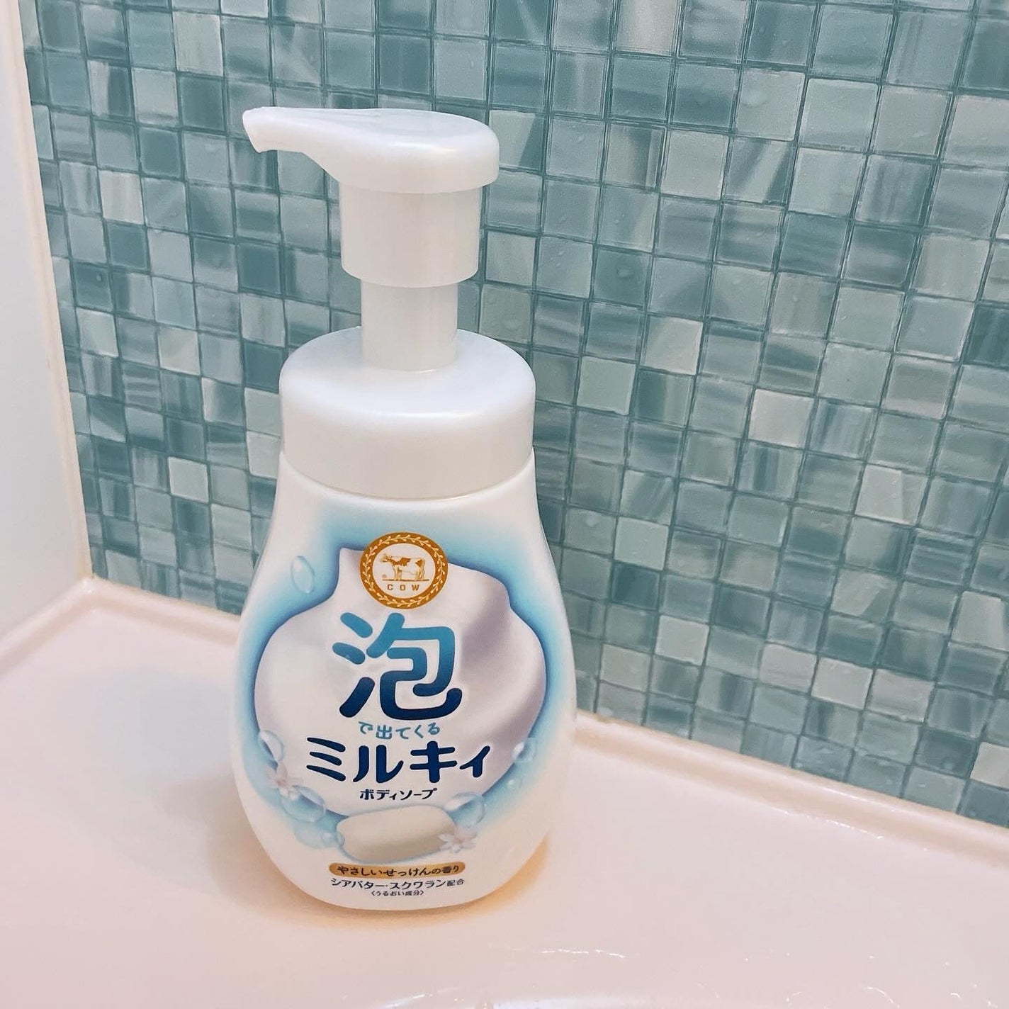 泡で出てくる ミルキィボディソープ やさしいせっけんの香り/ミルキィ/ボディソープを使ったクチコミ(6枚目)