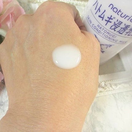 ハトムギ浸透乳液(ナチュリエ スキンコンディショニングミルク)/ナチュリエ/乳液を使ったクチコミ(5枚目)