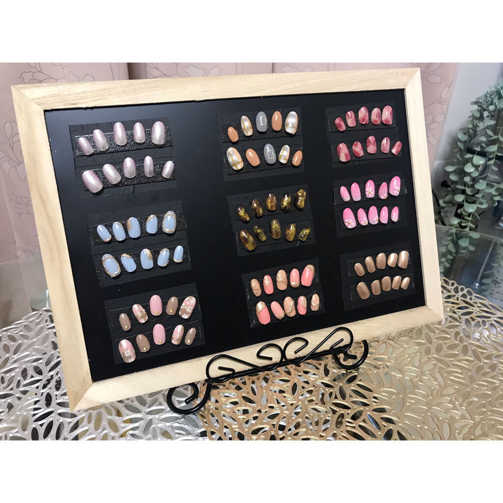 ジェルネイル（ライト対応）/セリア/ジェルネイルを使ったクチコミ（3枚目）