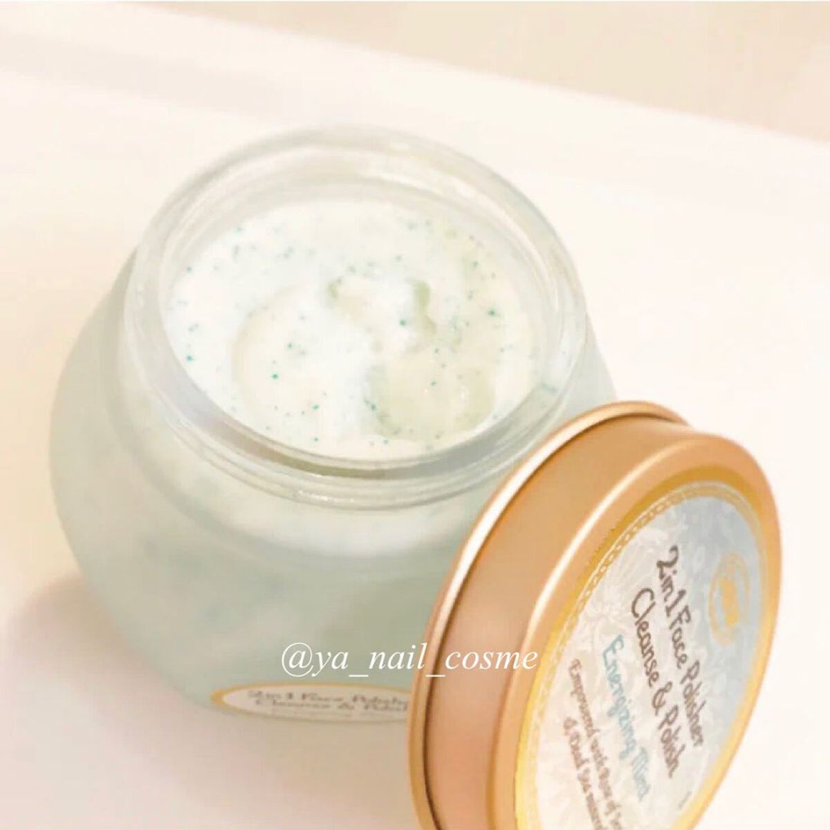 フェイスポリッシャー リフレッシング（ミント）/SABON/スクラブ・ゴマージュを使ったクチコミ（2枚目）