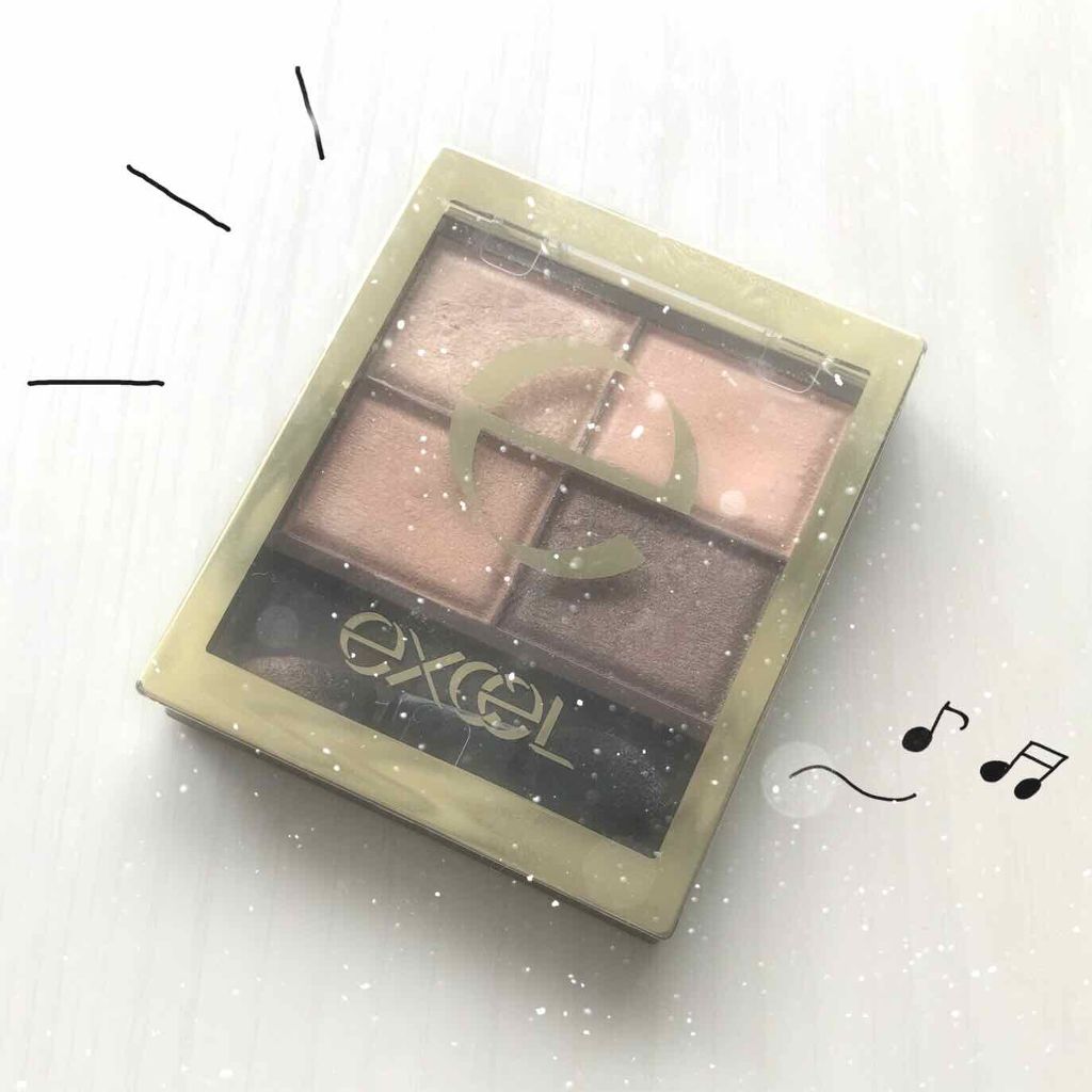 スキニーリッチシャドウ/excel/アイシャドウパレットを使ったクチコミ（1枚目）