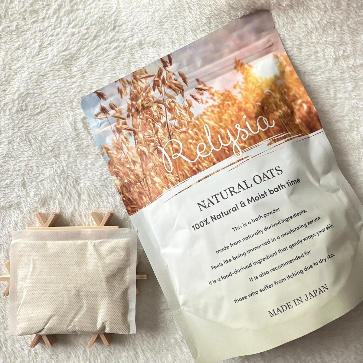 ナチュラルオーツ 浴用化粧品/Relysia/無機塩系入浴剤を使ったクチコミ（2枚目）