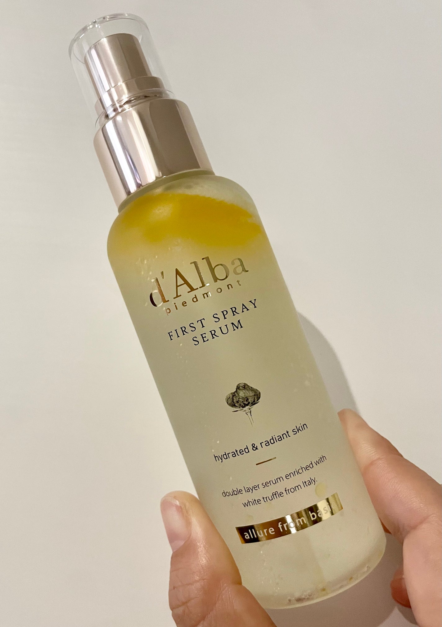 ダルバ ホワイトトリュフファーストスプレーセラム/ダルバ/ミスト状化粧水を使ったクチコミ(3枚目)