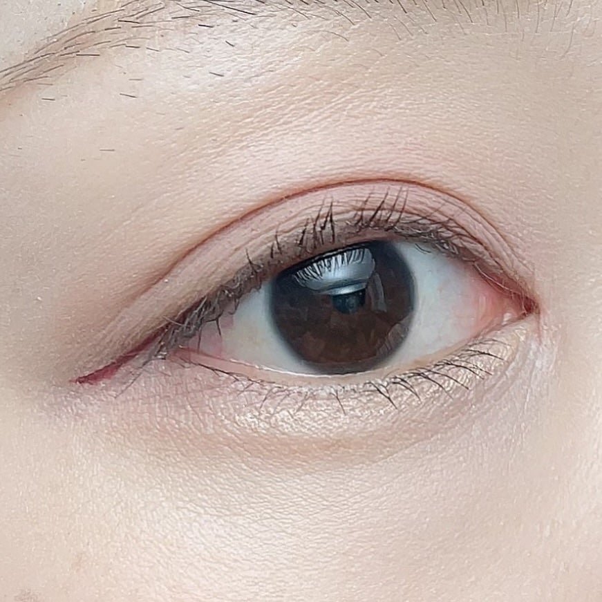 ウォータリーラメライナー/Ririmew/リキッドアイライナーを使ったクチコミ(4枚目)