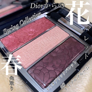 トリオ ブリック パレット＜ピュア グロウ＞/Dior/アイシャドウパレットを使ったクチコミ（1枚目）