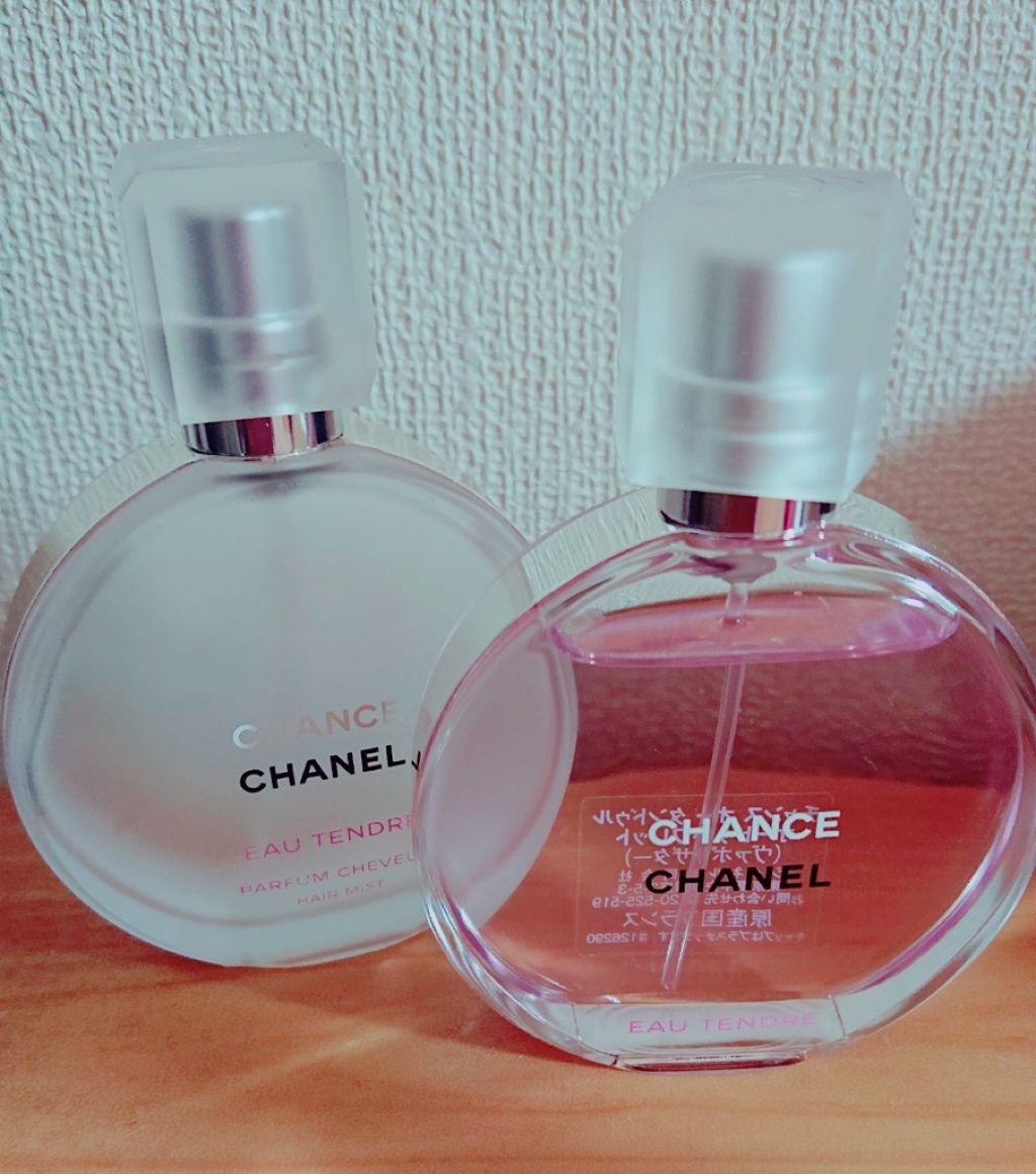 はやもんさん on LIPS 「CHANELチャンスオ-タンドゥルヘアミストvsオードゥト..」(1枚目)