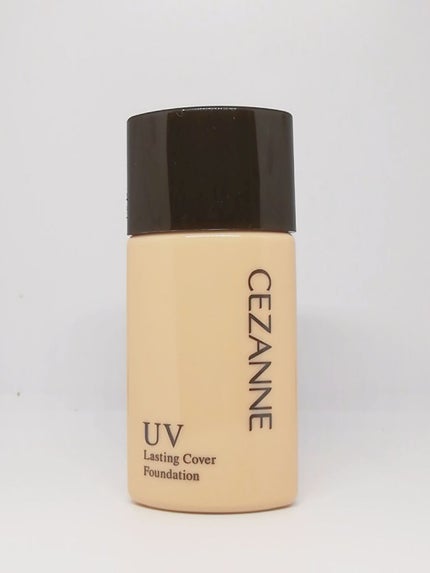 ラスティングカバーファンデーション 10 明るいオークル系/CEZANNE/リキッドファンデーションを使ったクチコミ(1枚目)