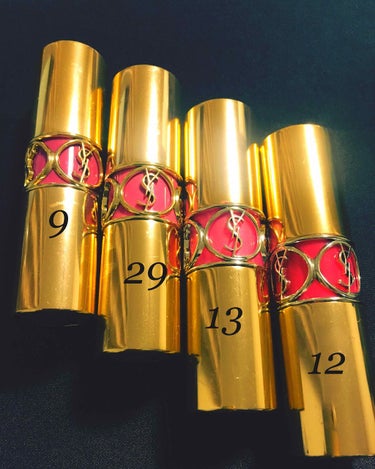 I ♡YSL💄

・ルージュ ヴォリュプテ 9番
・ルージュ ヴォリュプテ  29番
・ルージュ ヴォリュプテ  シャイン 13番
・ルージュ ヴォリュプテ   シャイン 12番

やっぱりこのにおい大