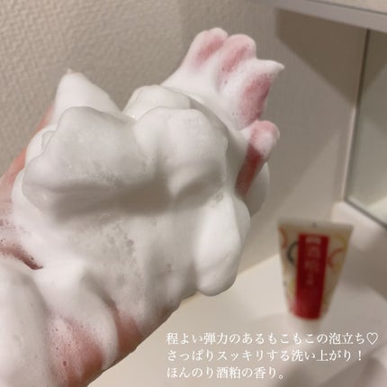 ワフードメイド 酒粕洗顔 N/pdc/洗顔フォームを使ったクチコミ(4枚目)