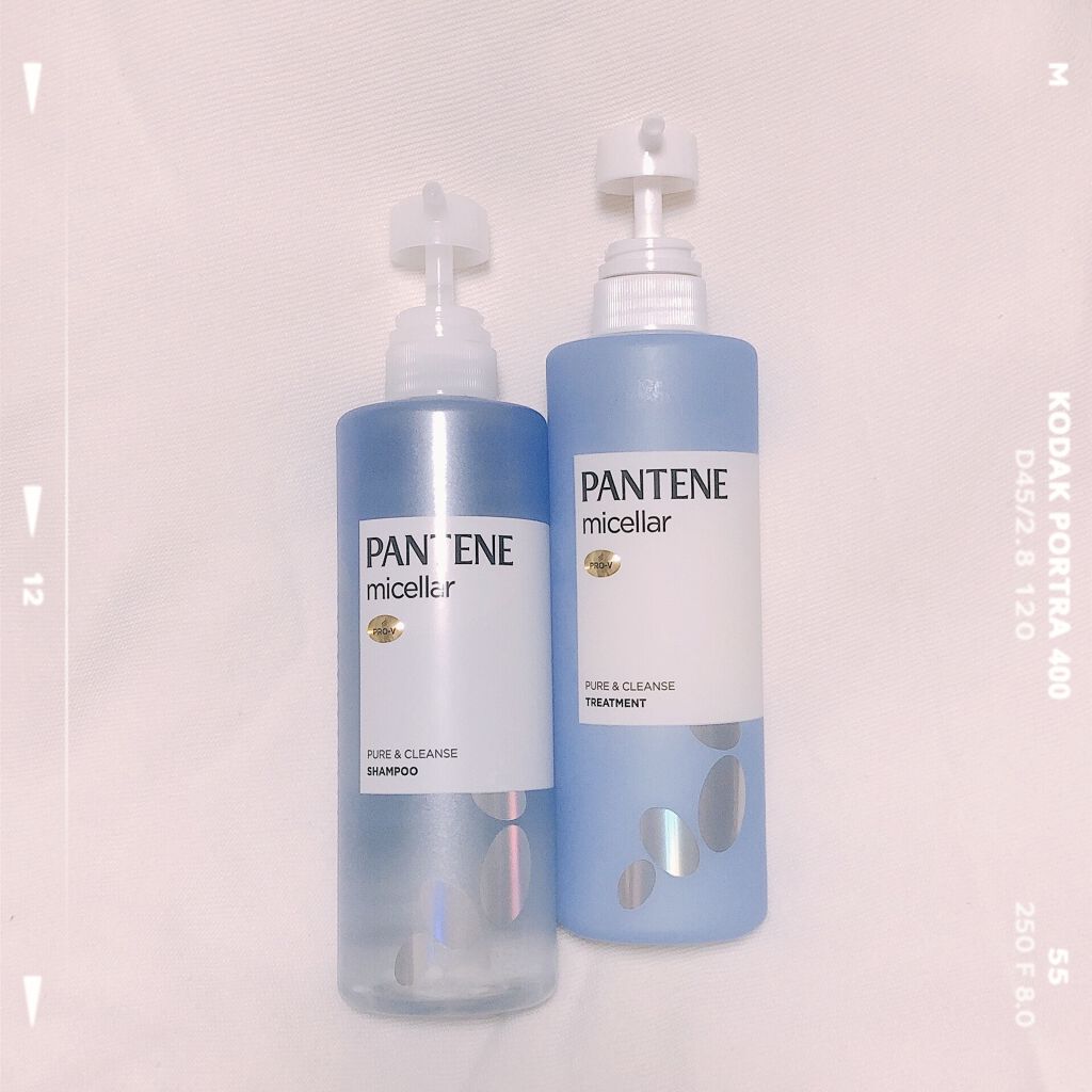 PRO-V ミセラー ピュア＆クレンズ ノンシリコンシャンプー/トリートメント/パンテーン/市販シャンプーを使ったクチコミ（1枚目）