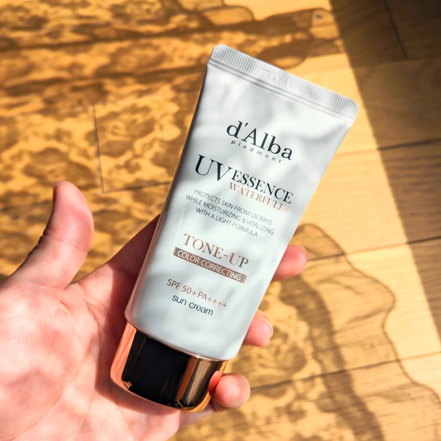ウォータフルトーンアップサンクリーム/ダルバ/日焼け止めクリームを使ったクチコミ（1枚目）