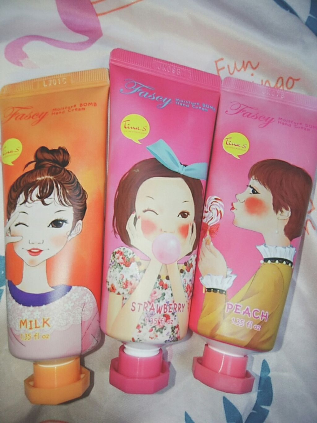 FASCY MOISTURE BONB HAND CREAM (milk)/FASCY(パーシー)/ハンドクリームを使ったクチコミ(1枚目)