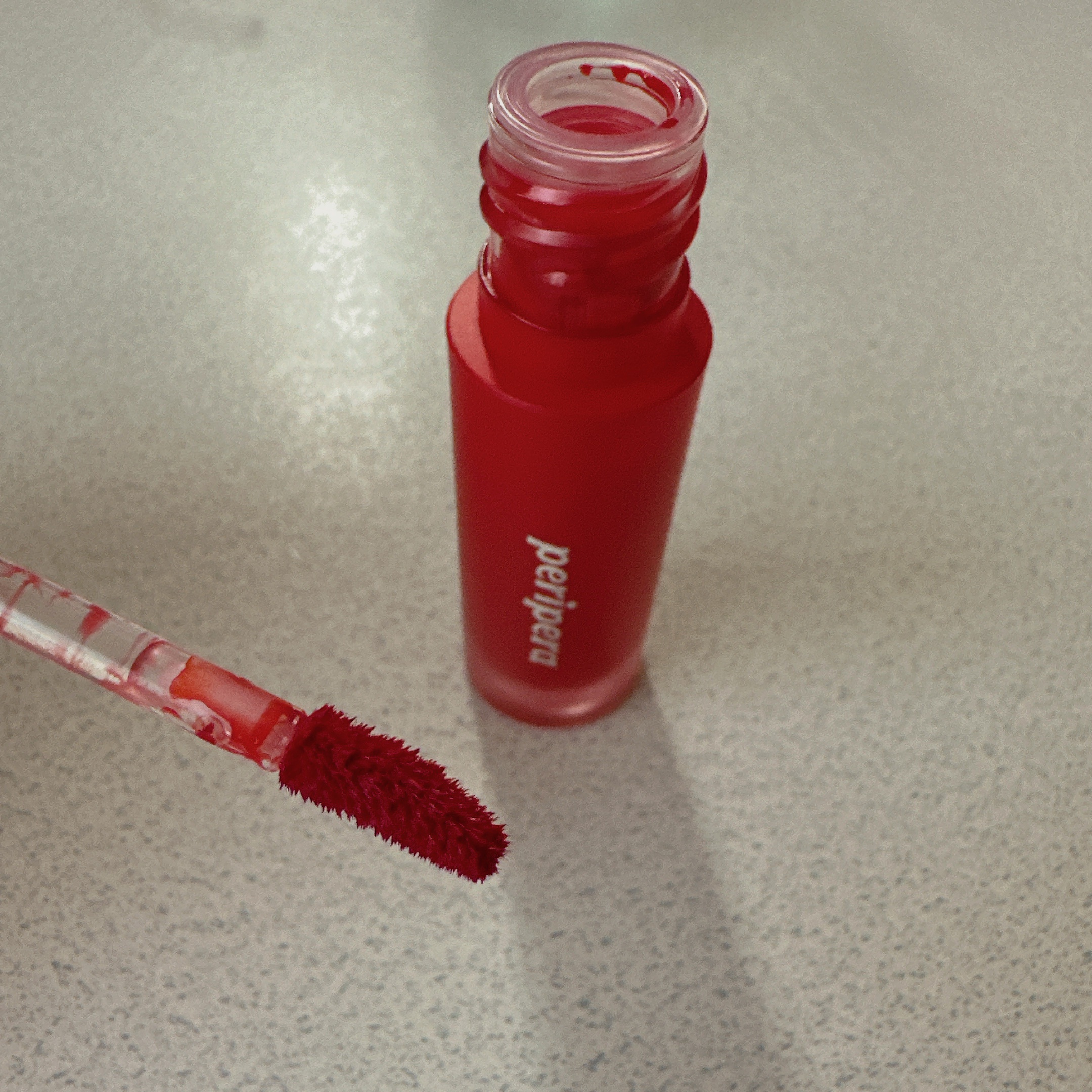 インク ムード ドロップ ティント/PERIPERA/リップグロスを使ったクチコミ（2枚目）