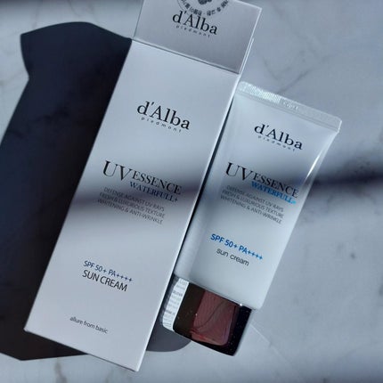 ダルバ ウォータフル エッセンス サンクリーム/ダルバ/日焼け止めクリームを使ったクチコミ(4枚目)