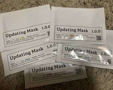 Updating Mask 1.0.0 5タイプセット 1セット5枚入り/meol/シートマスク・パックを使ったクチコミ（1枚目）