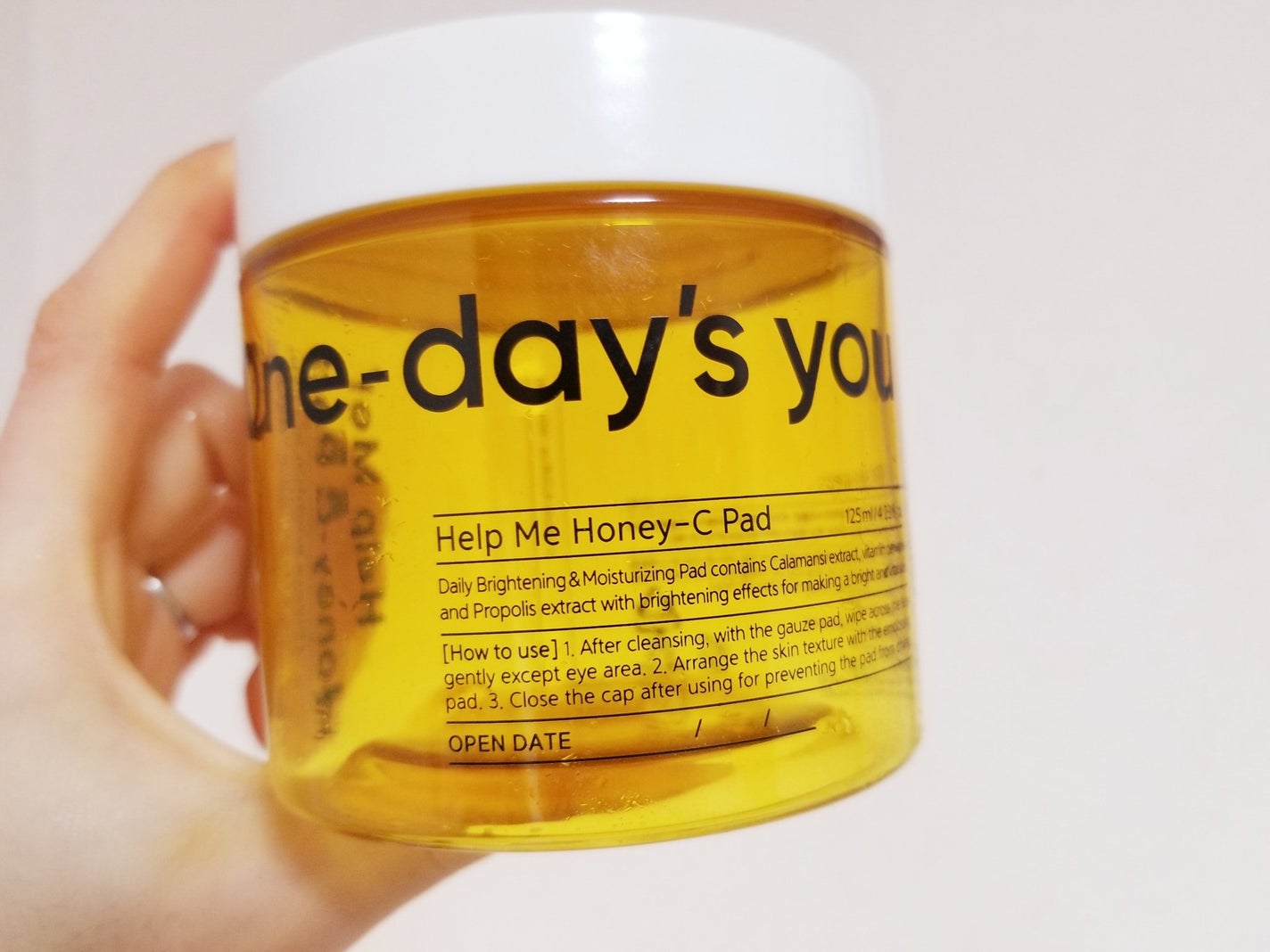 ヘルプミー! ハニーCパッド/One-day's you/トナーパッドを使ったクチコミ(2枚目)