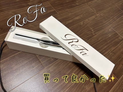 ReFa リファ ビューテック ストレートアイロンのクチコミ「*ReFa*
ビューテックストレートアイロン
お値段は高めですが、もうこれは超良き👍🏻✨
.....」(1枚目)