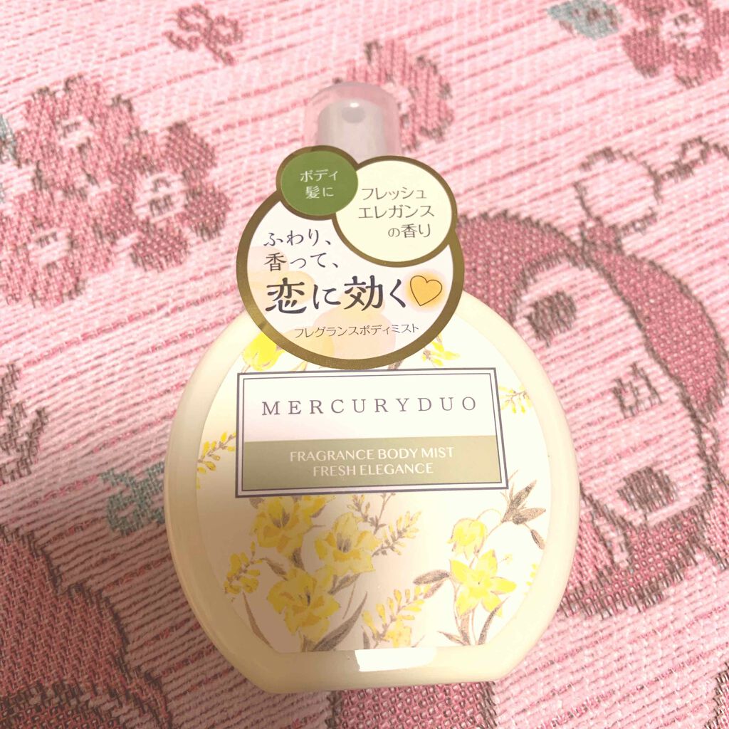 MERCURYDUO フレグランスボディミスト/R&/香水(レディース)を使ったクチコミ(1枚目)