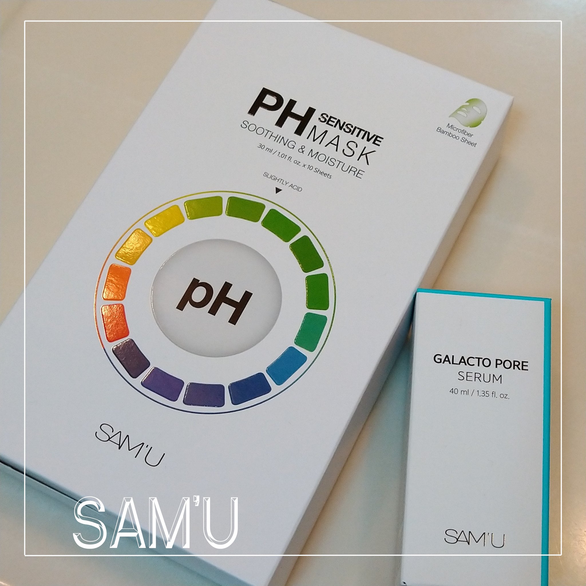 PHセンシティブマスクスージング＆モイスト/SAM'U/シートマスク・パックを使ったクチコミ（1枚目）