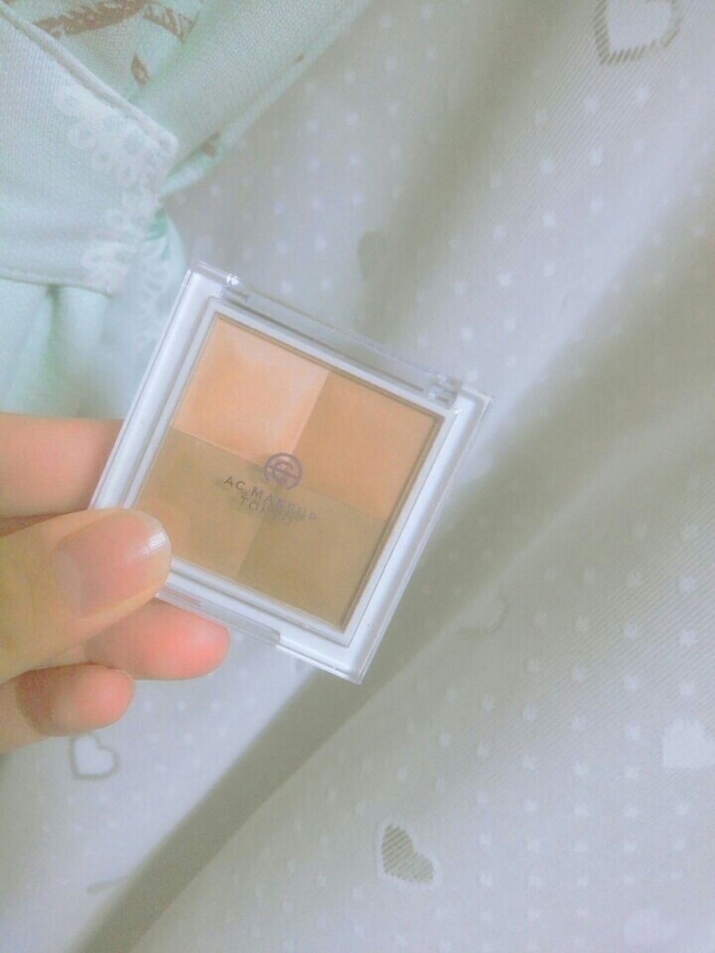 AC ミックス フェイスカラー/AC MAKEUP/プレストパウダーを使ったクチコミ（2枚目）