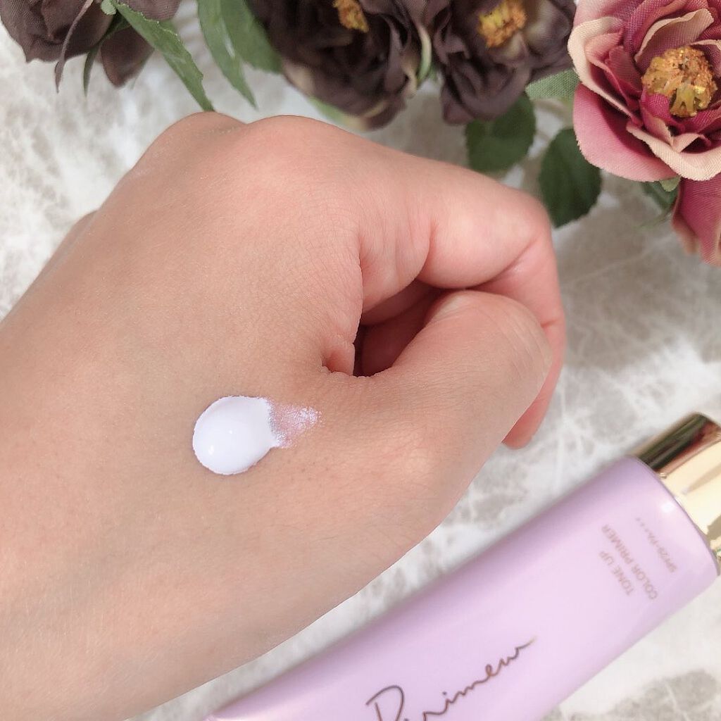 トーンアップカラープライマー /Ririmew/化粧下地を使ったクチコミ(2枚目)