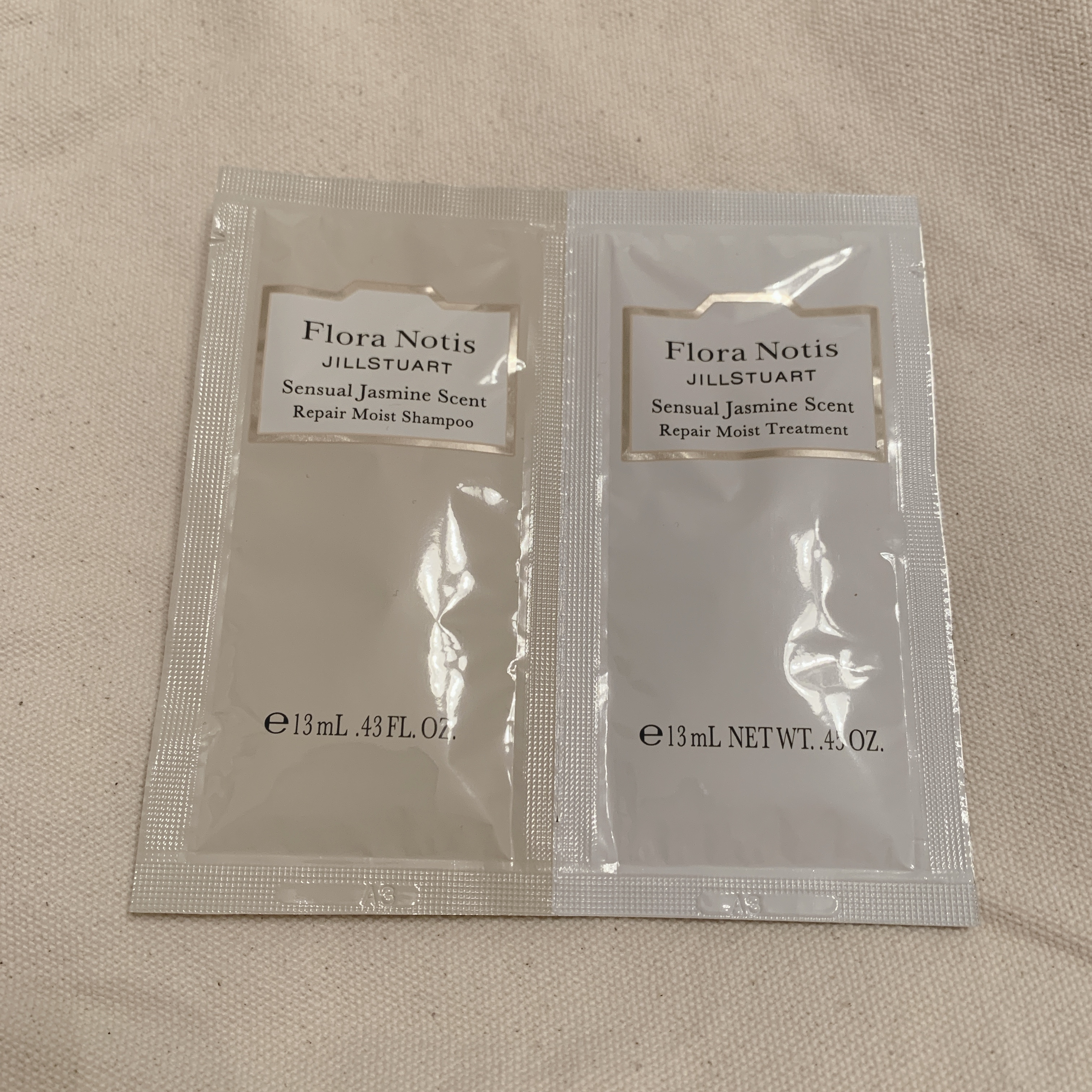 センシュアルジャスミン リペアモイストシャンプー / リペアモイストトリートメント シャンプー本体/Flora Notis JILL STUART/市販シャンプーを使ったクチコミ（1枚目）