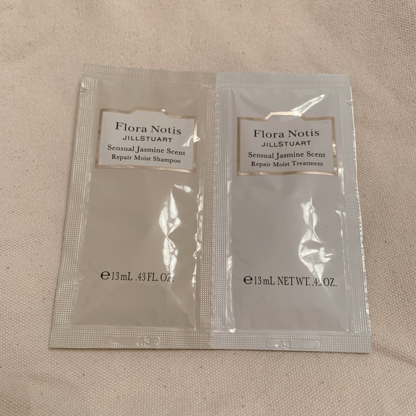 センシュアルジャスミン リペアモイストシャンプー / リペアモイストトリートメント/Flora Notis JILL STUART/市販シャンプーを使ったクチコミ(1枚目)