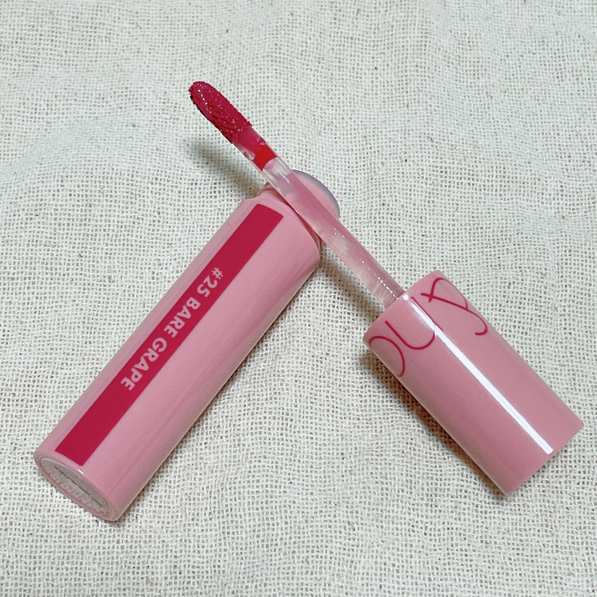 ジューシーラスティングティント/rom&nd/リップティントを使ったクチコミ（2枚目）