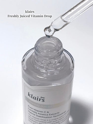 Klairs フレッシュリージュースドビタミンドロップ(35ml)のクチコミ「⭐️ Klairs Freshly Juiced Vitamin Drop

ビタミンがたくさ.....」（2枚目）