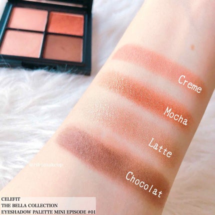 THE BELLA COLLECTION mini/CELEFIT/アイシャドウパレットを使ったクチコミ(2枚目)