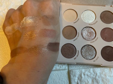 Going Coconuts Bronzed Eyeshadow Palette/ColourPop/パウダーアイシャドウを使ったクチコミ（3枚目）