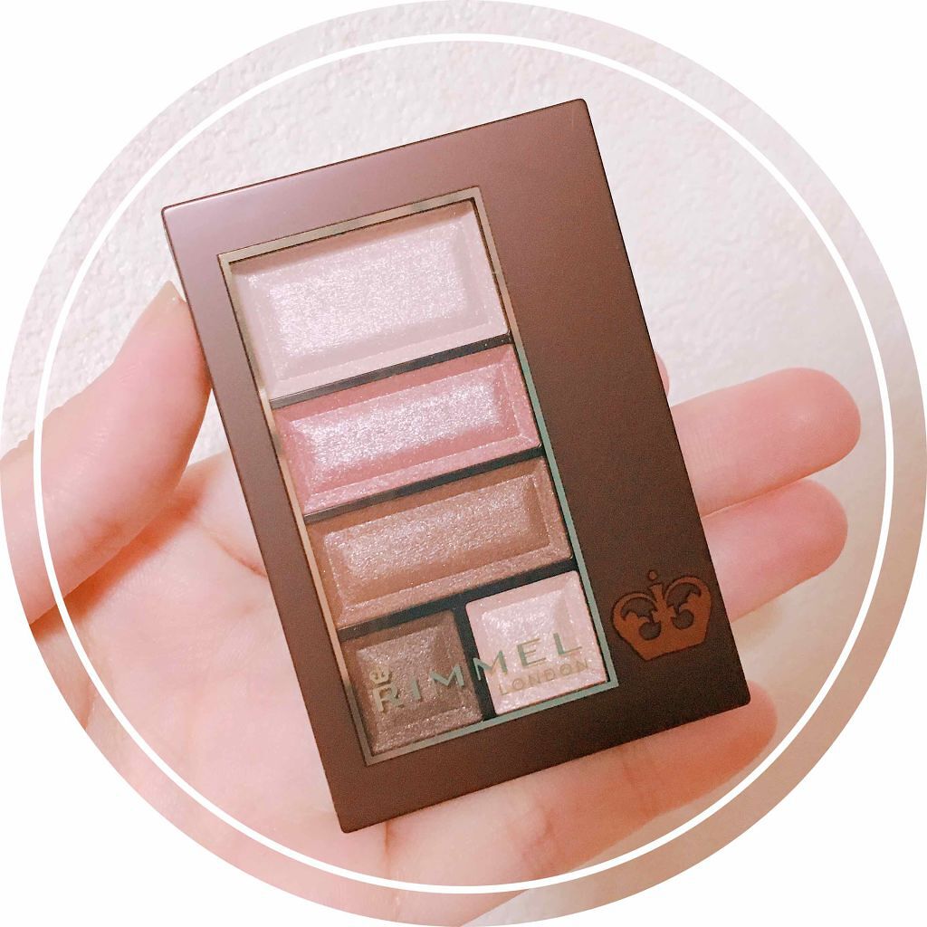 ショコラスウィート アイズ/リンメル ロンドン/アイシャドウパレットを使ったクチコミ(2枚目)