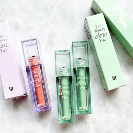 ザ ウォータリーデューティント/MERZY/リップティントを使ったクチコミ(1枚目)