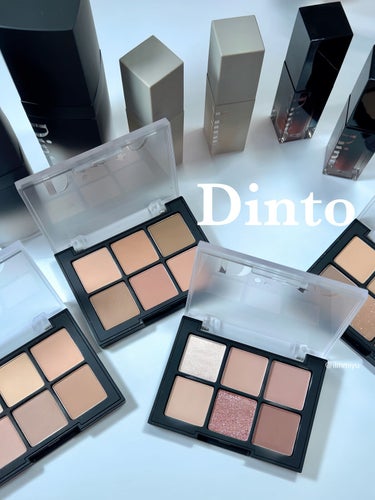 Dinto 雲楚ブラーマットファンデーションのクチコミ「▫️色持ち抜群お気に入りティント💄可愛い柔らかパレット👀✨コンシーラー・ファンデも❤︎

【 .....」（1枚目）