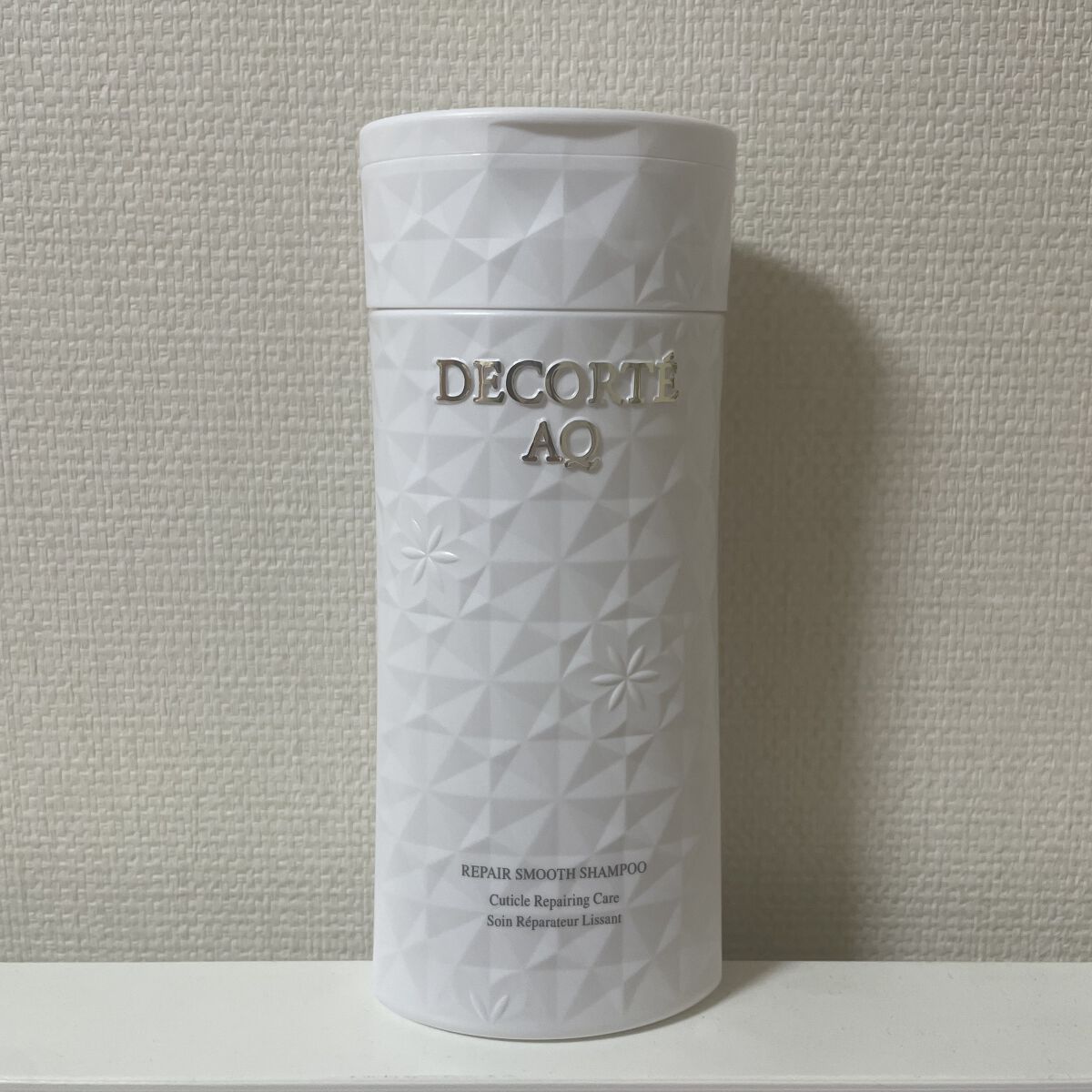 AQ リペア スムース シャンプー/トリートメント コンディショナー シャンプー ボトルタイプ250mL/DECORTÉ/市販シャンプーを使ったクチコミ（1枚目）