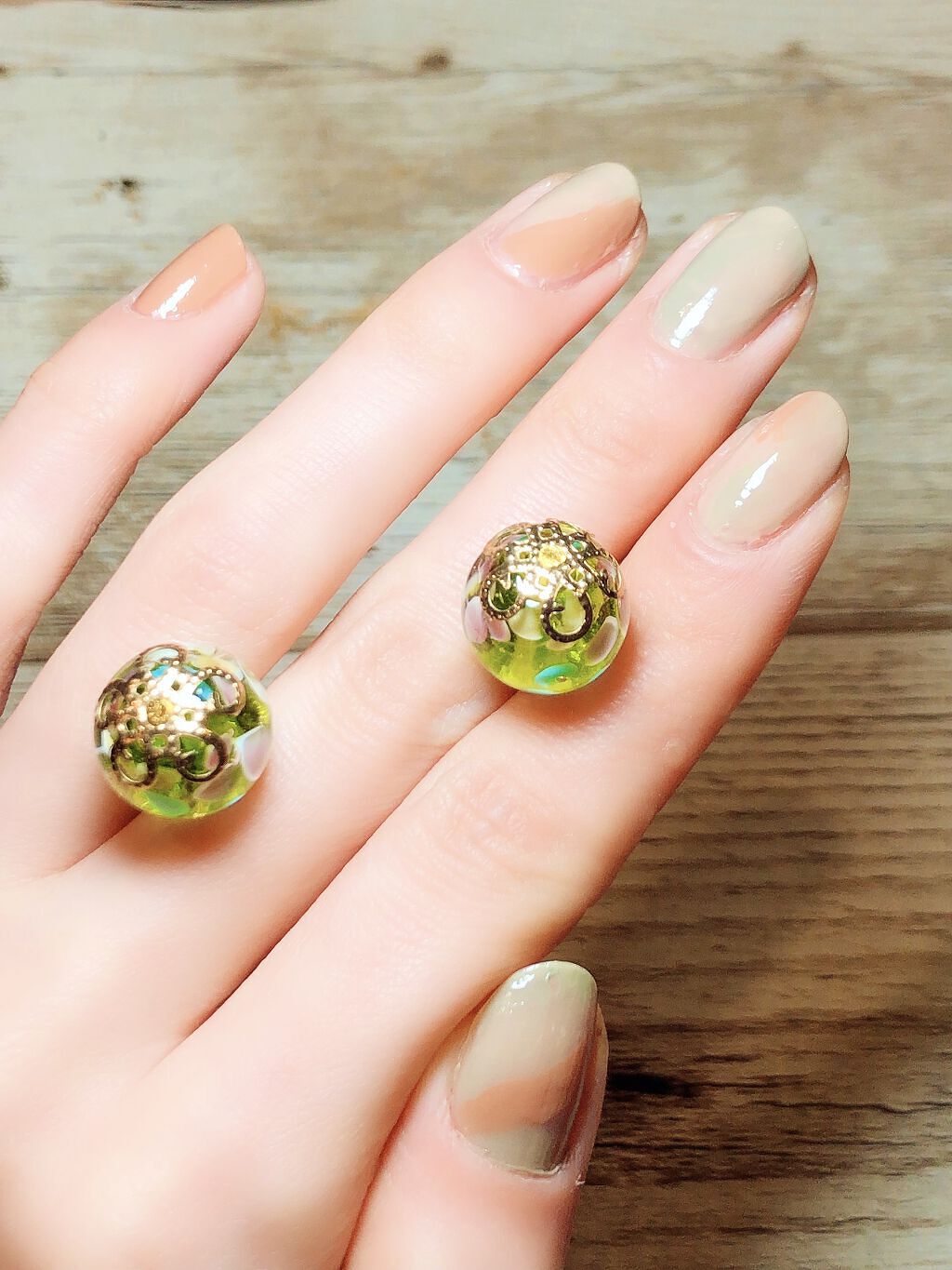 カラフルネイルズ/キャンメイク/マニキュアを使ったクチコミ（1枚目）