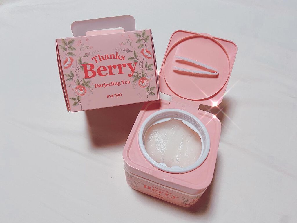 Thanks Berry ダージリンティー マスク/manyo/シートマスク・パックを使ったクチコミ(1枚目)
