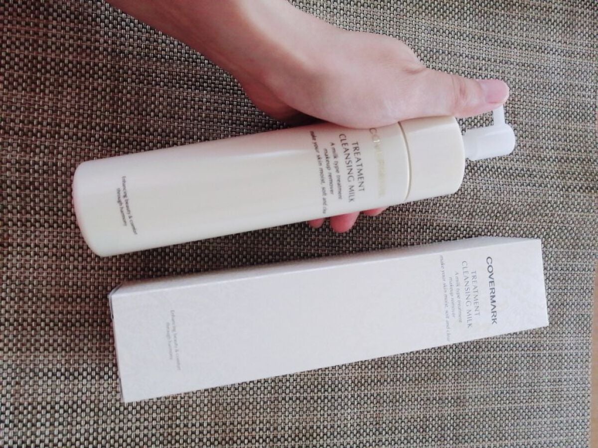 トリートメント クレンジング ミルク/COVERMARK/ミルククレンジングを使ったクチコミ(1枚目)