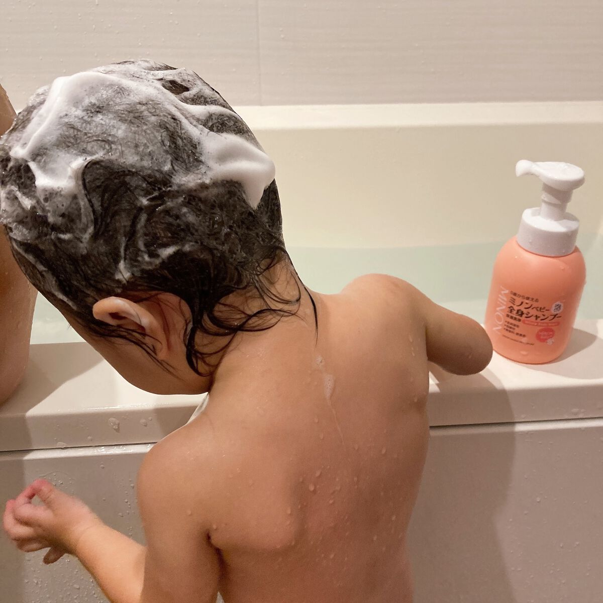 ミノンベビー全身シャンプー/ミノン/ボディソープを使ったクチコミ(4枚目)