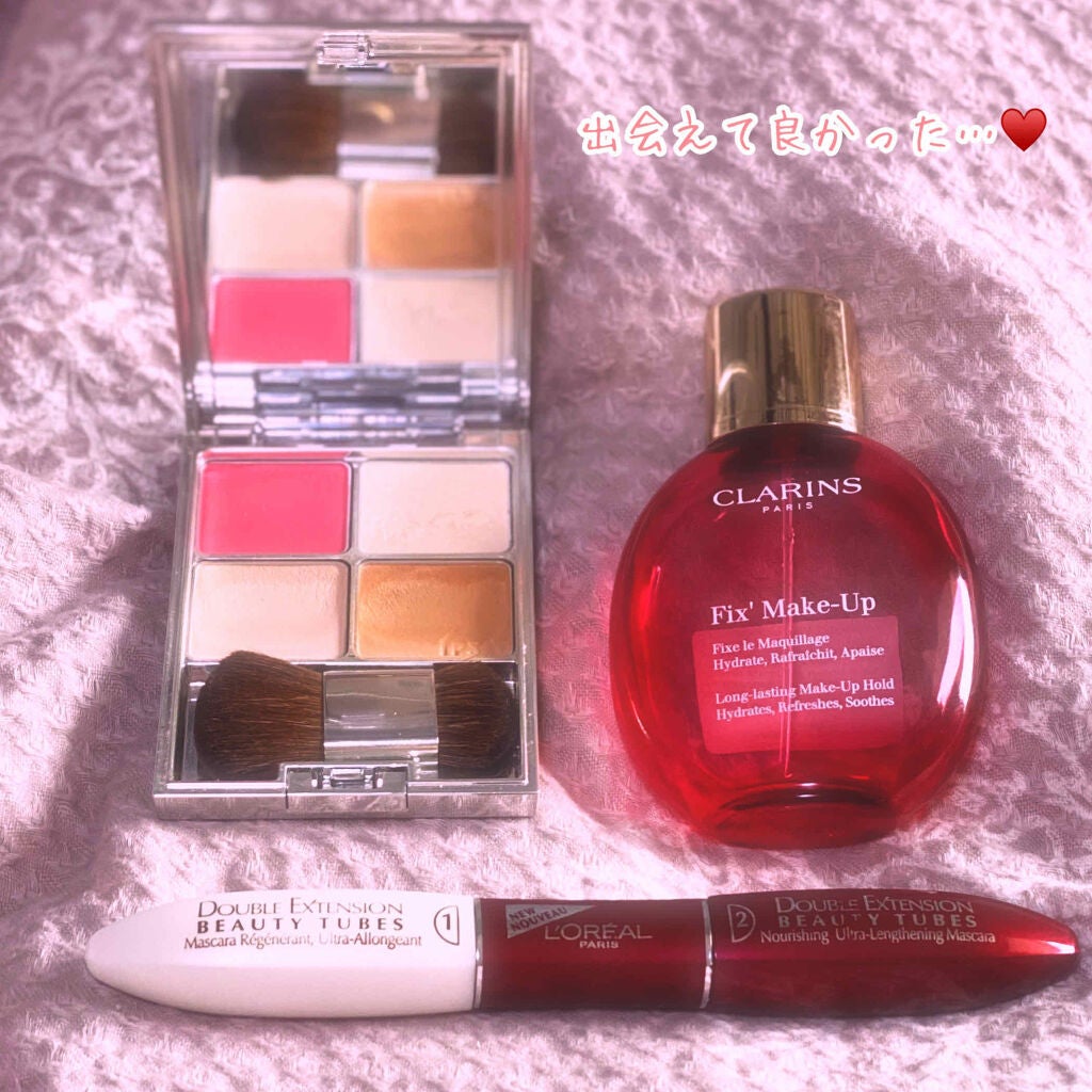 フィックス メイクアップ/CLARINS/ミスト状化粧水を使ったクチコミ(1枚目)