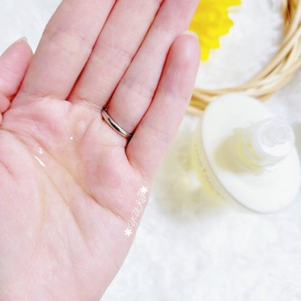 さらとろライスオイル(洗い流さないトリートメント)/WANOMI/ヘアオイルを使ったクチコミ(4枚目)