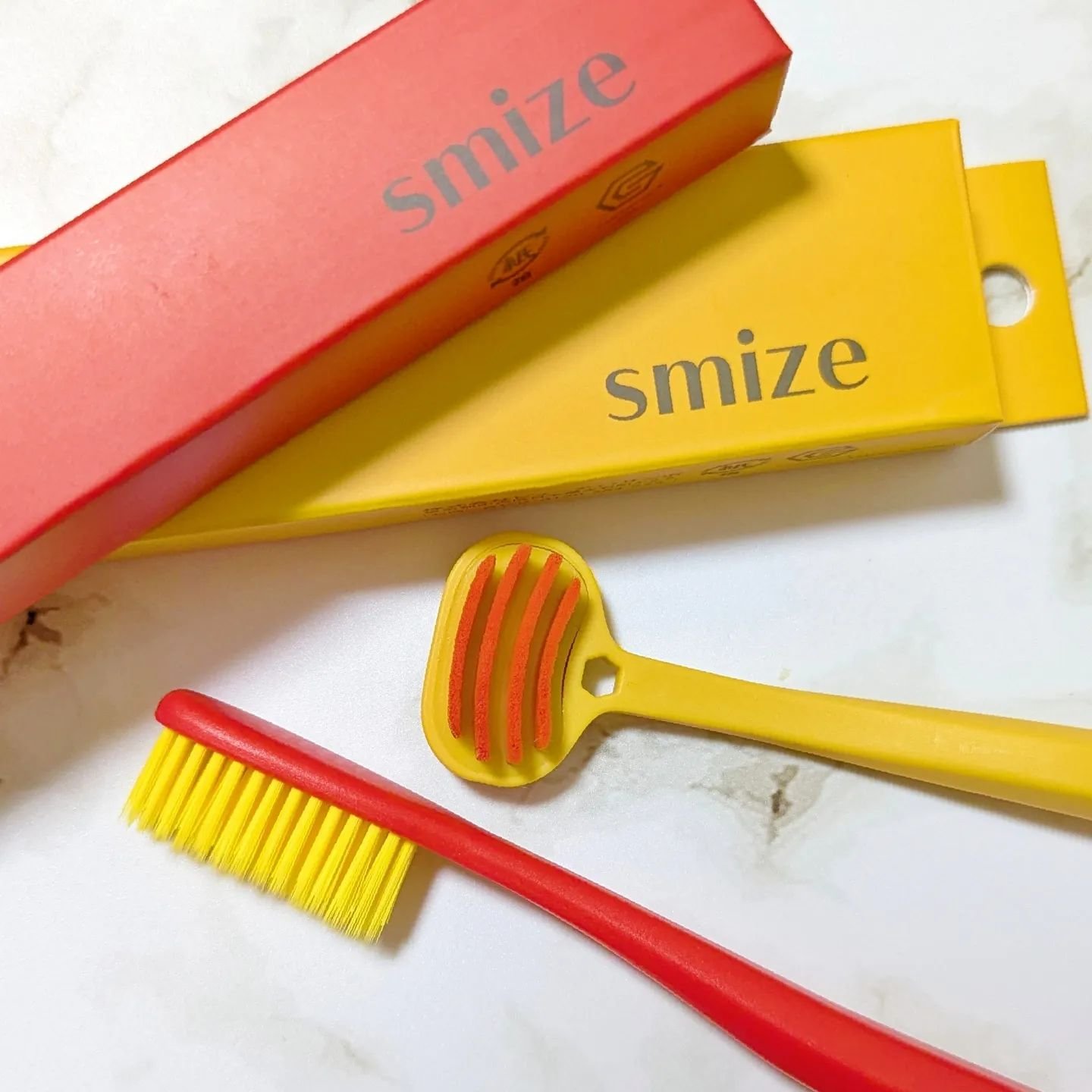 SMIZE 舌ブラシ/SMIZE/その他オーラルケアを使ったクチコミ（1枚目）