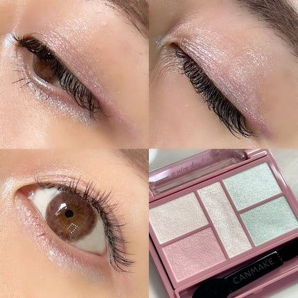 パーフェクトスタイリストアイズ/キャンメイク/アイシャドウパレットを使ったクチコミ(5枚目)